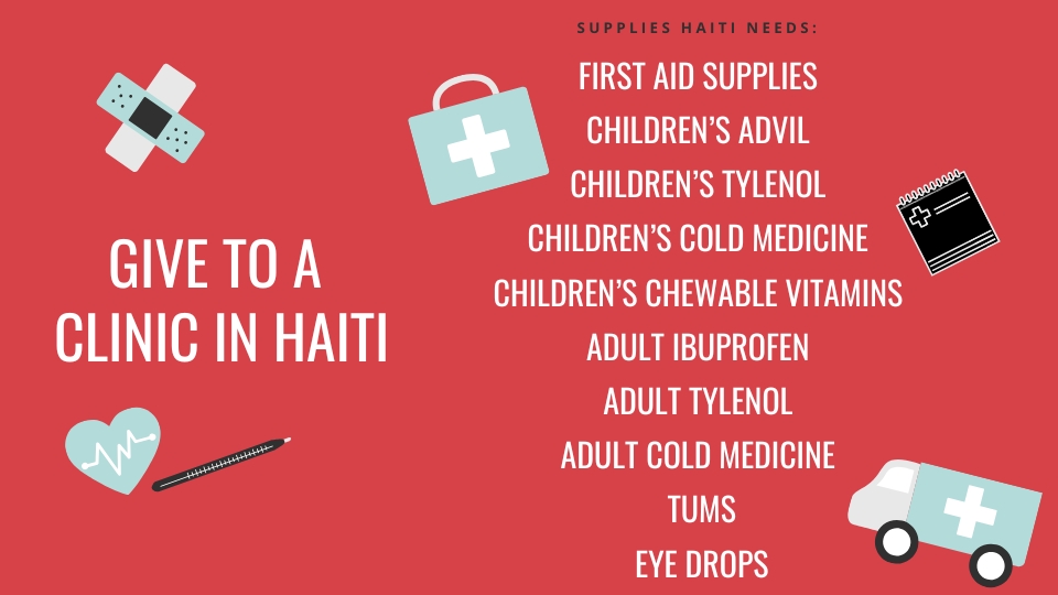 Giving for Haiti Clinic